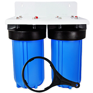 10 inch 2 Stage Wholesale Big Blue Water Filter Housings OEM & Private Label