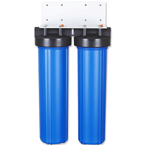 20 inch 2 Stage Whole House Water Filter System Replacement Housing Canisters