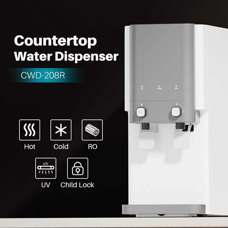 Countertop Water Filter Dispenser with Reverse 0smosis